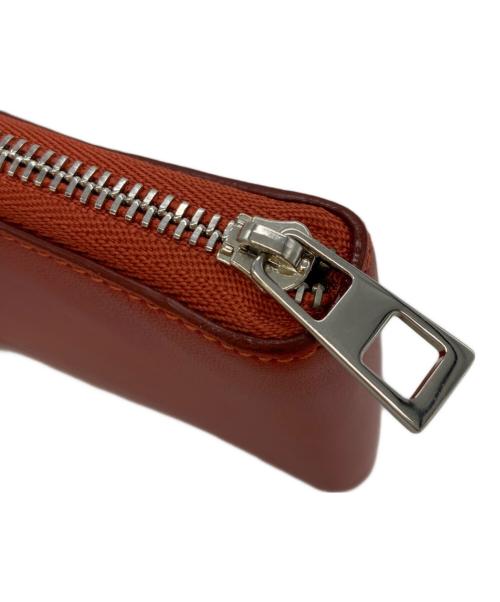 LOEWE（ロエベ）LOEWE (ロエベ) アナグラムジップアラウンド レッドの古着・服飾アイテム