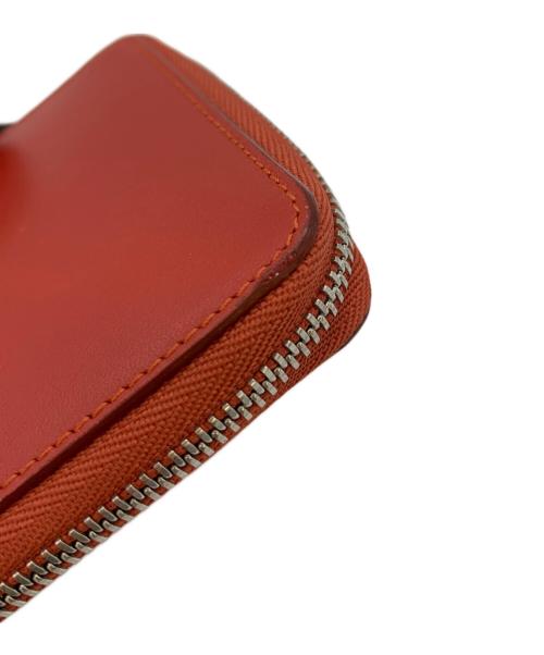 LOEWE（ロエベ）LOEWE (ロエベ) アナグラムジップアラウンド レッドの古着・服飾アイテム