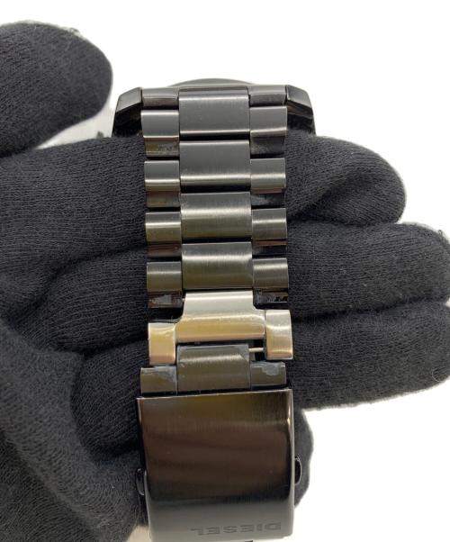 DIESEL（ディーゼル）DIESEL (ディーゼル) リストウォッチ ブラックの古着・服飾アイテム