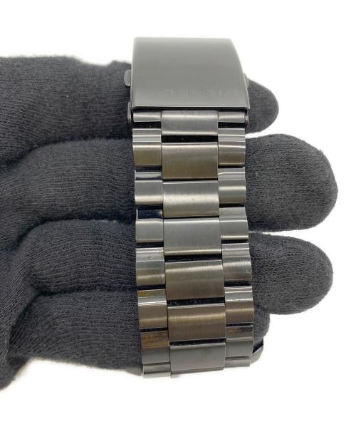 DIESEL（ディーゼル）DIESEL (ディーゼル) リストウォッチ ブラックの古着・服飾アイテム