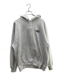 X-LARGE（エクストララージ）の古着「TAGGING PULLOVER HOODED SWEAT」｜グレー