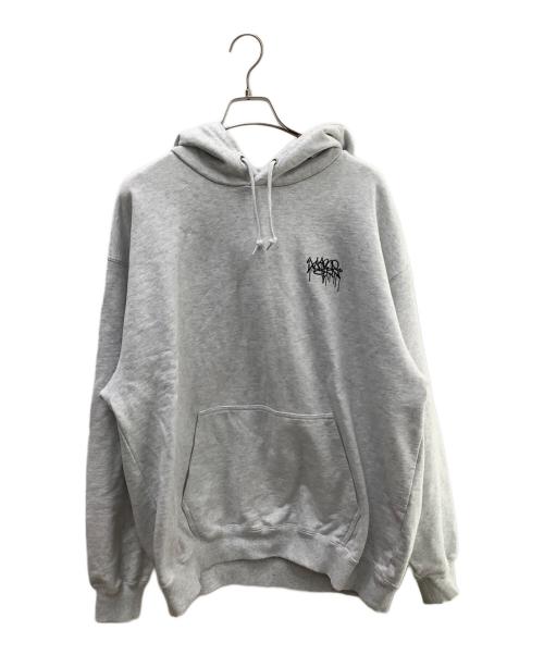 X-LARGE（エクストララージ）X-LARGE (エクストララージ) TAGGING PULLOVER HOODED SWEAT グレー サイズ:SIZE XLの古着・服飾アイテム