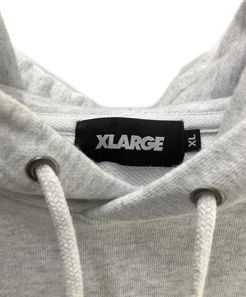 X-LARGE（エクストララージ）X-LARGE (エクストララージ) TAGGING PULLOVER HOODED SWEAT グレー サイズ:SIZE XLの古着・服飾アイテム