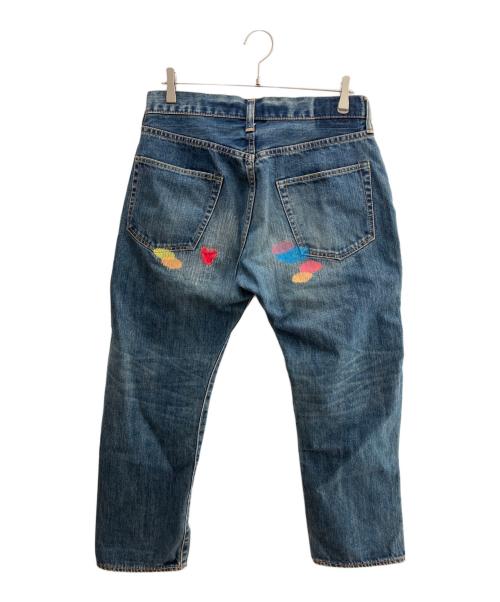 BRU NA BOINNE（ブルーナボイン）BRU NA BOINNE (ブルーナボイン) HAPPYビュッシュデニムパンツ インディゴ サイズ:SIZE 1の古着・服飾アイテム
