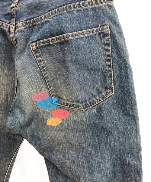 BRU NA BOINNE（ブルーナボイン）BRU NA BOINNE (ブルーナボイン) HAPPYビュッシュデニムパンツ インディゴ サイズ:SIZE 1の古着・服飾アイテム
