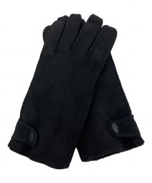 UGG（アグ）の古着「スリムシープスキングローブ」｜ブラック