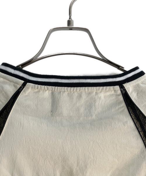 :ETHR OF（イーサオブ）:ETHR OF (イーサオブ) SATINxLACE GAME TOPS ベージュ サイズ:Ｓの古着・服飾アイテム