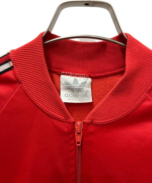 adidas Originals（アディダスオリジナル）adidas Originals (アディダスオリジナル) 80'sトラックジャケット レッド サイズ:Ｓの古着・服飾アイテム