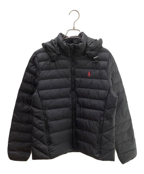 POLO RALPH LAUREN（ポロ・ラルフローレン）POLO RALPH LAUREN (ポロ・ラルフローレン) 中綿ジャケット ブラック サイズ:XSの古着・服飾アイテム