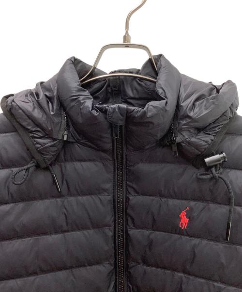 POLO RALPH LAUREN（ポロ・ラルフローレン）POLO RALPH LAUREN (ポロ・ラルフローレン) 中綿ジャケット ブラック サイズ:XSの古着・服飾アイテム