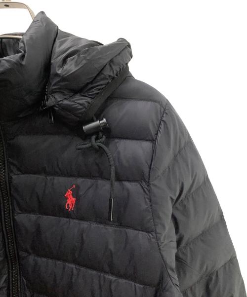 POLO RALPH LAUREN（ポロ・ラルフローレン）POLO RALPH LAUREN (ポロ・ラルフローレン) 中綿ジャケット ブラック サイズ:XSの古着・服飾アイテム