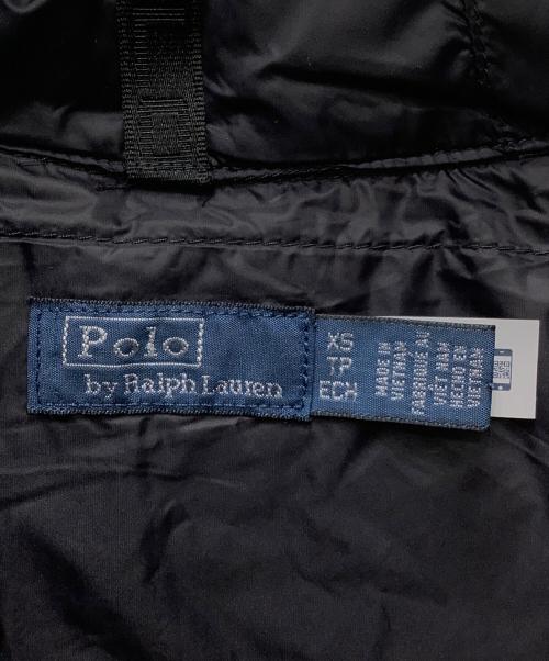POLO RALPH LAUREN（ポロ・ラルフローレン）POLO RALPH LAUREN (ポロ・ラルフローレン) 中綿ジャケット ブラック サイズ:XSの古着・服飾アイテム