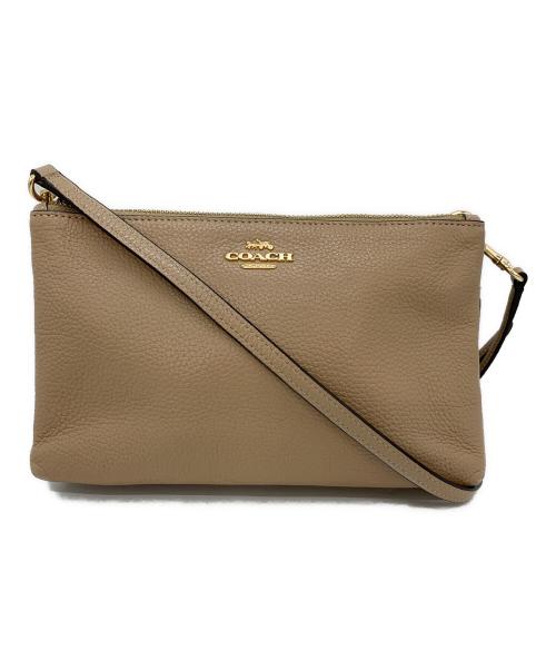 COACH（コーチ）COACH (コーチ) ショルダーバッグ ベージュの古着・服飾アイテム