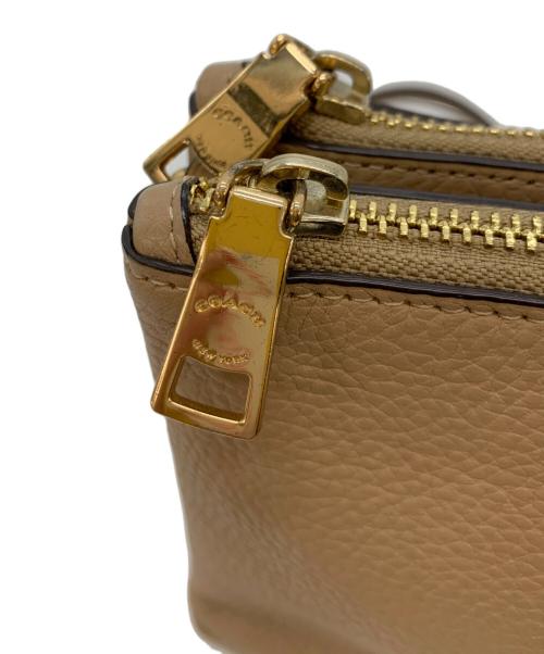 COACH（コーチ）COACH (コーチ) ショルダーバッグ ベージュの古着・服飾アイテム