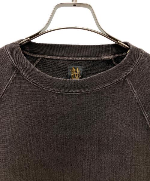 BATONER（バトナ―）BATONER (バトナ―) UMBERCA URAKE FADE COLOR CREW NECK ブラウン サイズ:Lの古着・服飾アイテム