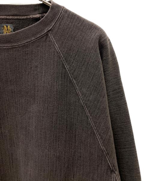 BATONER（バトナ―）BATONER (バトナ―) UMBERCA URAKE FADE COLOR CREW NECK ブラウン サイズ:Lの古着・服飾アイテム