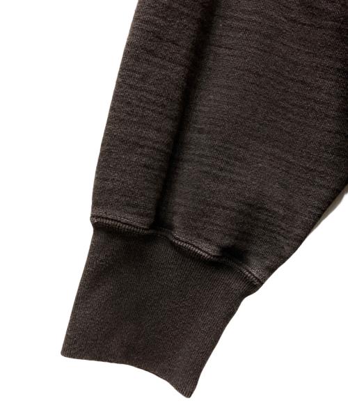 BATONER（バトナ―）BATONER (バトナ―) UMBERCA URAKE FADE COLOR CREW NECK ブラウン サイズ:Lの古着・服飾アイテム