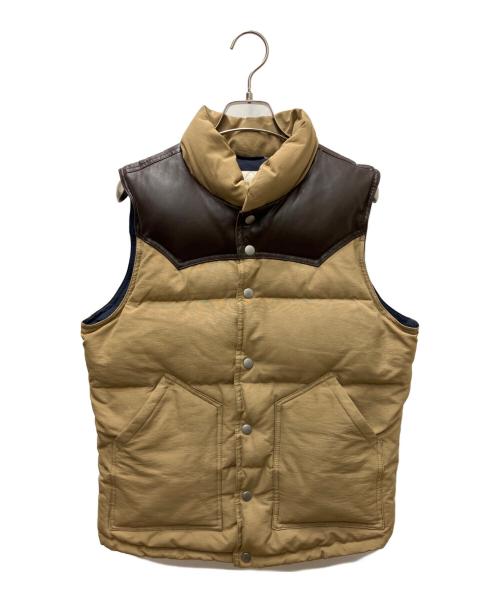 Wind&Whistle（ワインドアンドホイッスル）Wind&Whistle (ワインドアンドホイッスル) レザーダウンベスト サイズ:Ｍの古着・服飾アイテム