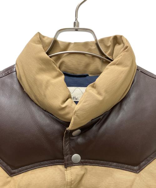 Wind&Whistle（ワインドアンドホイッスル）Wind&Whistle (ワインドアンドホイッスル) レザーダウンベスト サイズ:Ｍの古着・服飾アイテム