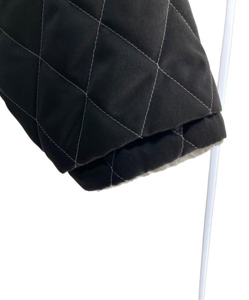 adidas（アディダス）adidas (アディダス) アームキルティングフリースジャケット グレー×ブラック サイズ:Ｍの古着・服飾アイテム