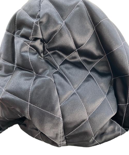 adidas（アディダス）adidas (アディダス) アームキルティングフリースジャケット グレー×ブラック サイズ:Ｍの古着・服飾アイテム