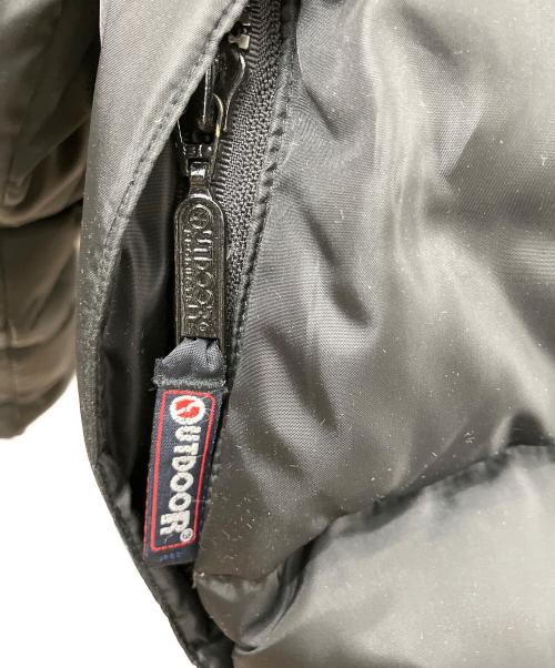 OUTDOOR（アウトドア）OUTDOOR (アウトドア) ダウンジャケット ブラック サイズ:Ｍの古着・服飾アイテム