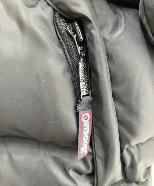 OUTDOOR（アウトドア）OUTDOOR (アウトドア) ダウンジャケット ブラック サイズ:Ｍの古着・服飾アイテム