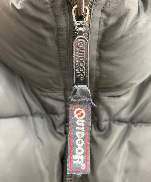 OUTDOOR（アウトドア）OUTDOOR (アウトドア) ダウンジャケット ブラック サイズ:Ｍの古着・服飾アイテム
