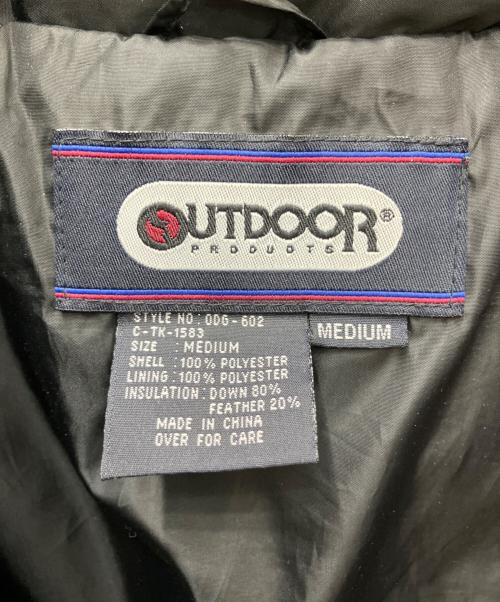 OUTDOOR（アウトドア）OUTDOOR (アウトドア) ダウンジャケット ブラック サイズ:Ｍの古着・服飾アイテム