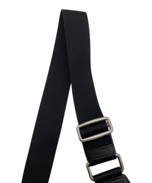 COACH（コーチ）COACH (コーチ) ボディバッグ ブラック×グレーの古着・服飾アイテム