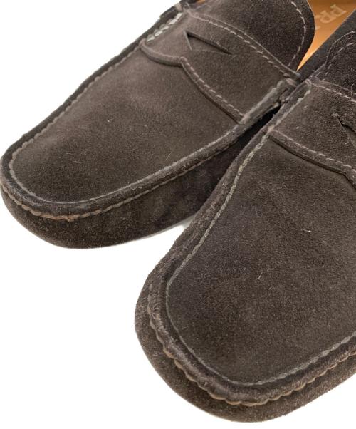 PRADA（プラダ）PRADA (プラダ) ドライビングシューズ ブラウン サイズ:26.5の古着・服飾アイテム