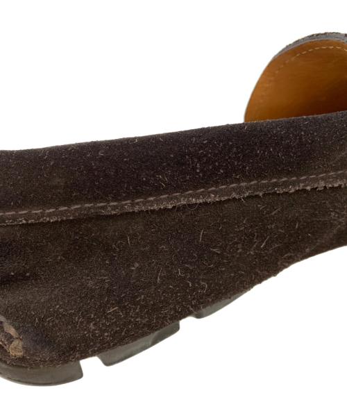 PRADA（プラダ）PRADA (プラダ) ドライビングシューズ ブラウン サイズ:26.5の古着・服飾アイテム