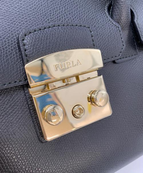FURLA（フルラ）FURLA (フルラ) 2WAYショルダーバッグ ブラックの古着・服飾アイテム