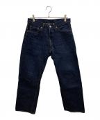 DENIMEドゥニーム）の古着「セルビッチデニムパンツ」｜インディゴ