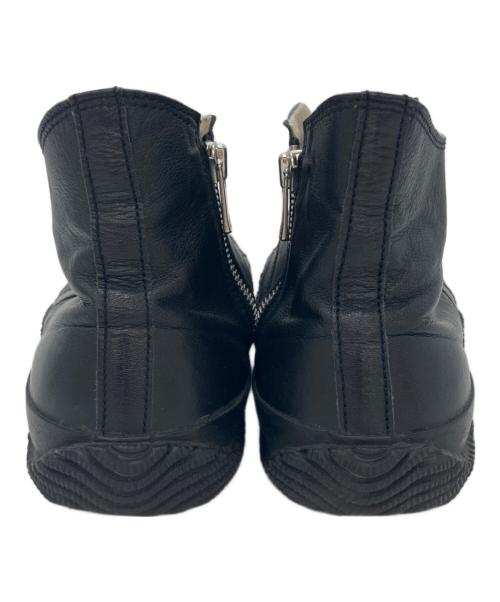 SPINGLE MOVE（スピングルムーヴ）SPINGLE MOVE (スピングルムーヴ) レザースニーカー ブラック サイズ:Lの古着・服飾アイテム