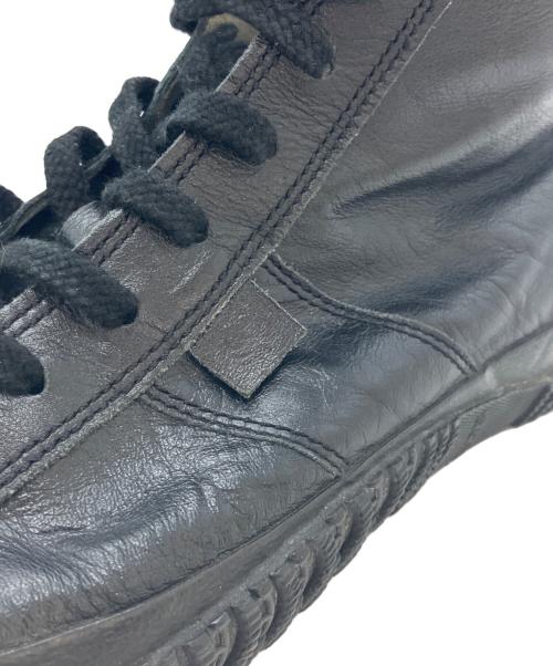 SPINGLE MOVE（スピングルムーヴ）SPINGLE MOVE (スピングルムーヴ) レザースニーカー ブラック サイズ:Lの古着・服飾アイテム