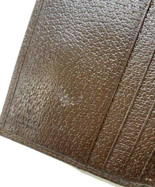GUCCI（グッチ）GUCCI (グッチ) 2つ折り財布 ブラウンの古着・服飾アイテム