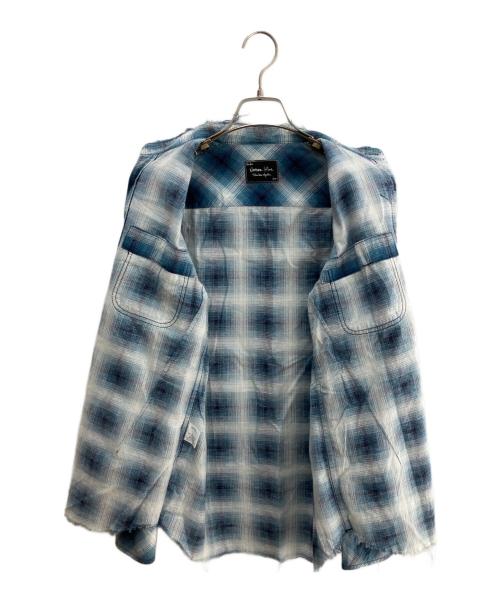 NUMBER (N)INE（ナンバーナイン）NUMBER (N)INE (ナンバーナイン) 長袖シャツ ブルー サイズ:Ｍの古着・服飾アイテム