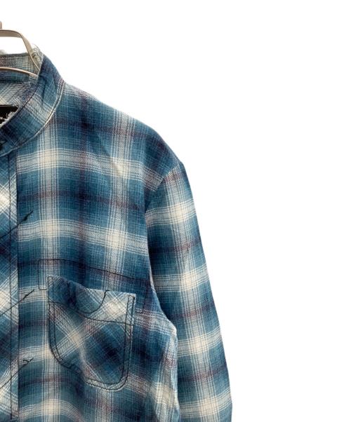 NUMBER (N)INE（ナンバーナイン）NUMBER (N)INE (ナンバーナイン) 長袖シャツ ブルー サイズ:Ｍの古着・服飾アイテム