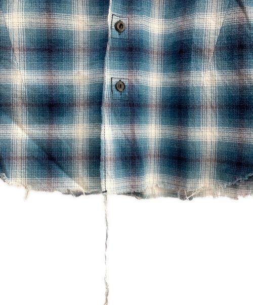 NUMBER (N)INE（ナンバーナイン）NUMBER (N)INE (ナンバーナイン) 長袖シャツ ブルー サイズ:Ｍの古着・服飾アイテム