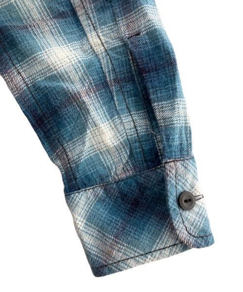 NUMBER (N)INE（ナンバーナイン）NUMBER (N)INE (ナンバーナイン) 長袖シャツ ブルー サイズ:Ｍの古着・服飾アイテム