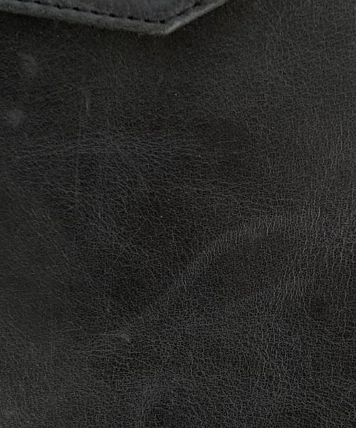 A.S.M（エイエムエス）A.S.M (エイエムエス) バッファローレザージャケット ブラック サイズ:Lの古着・服飾アイテム