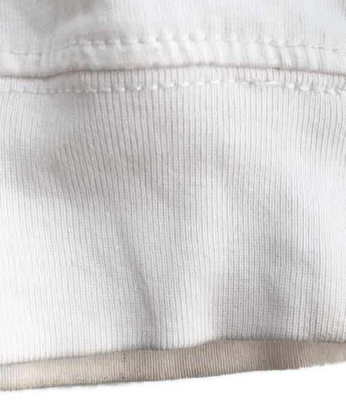 DIESEL（ディーゼル）DIESEL (ディーゼル) 長袖カットソー ホワイト×ブラック サイズ:XXLの古着・服飾アイテム