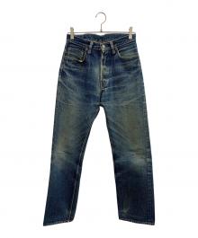 DENIME（ドゥニーム）の古着「セルビッチデニムパンツ」｜インディゴ