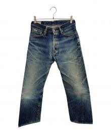 STUDIO D'ARTISAN（ステュディオダルチザン）の古着「セルビッチデニムパンツ」｜インディゴ