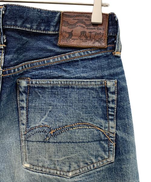 STUDIO D'ARTISAN（ステュディオダルチザン）STUDIO D'ARTISAN (ステュディオダルチザン) セルビッチデニムパンツ インディゴ サイズ:81cm (W32)の古着・服飾アイテム