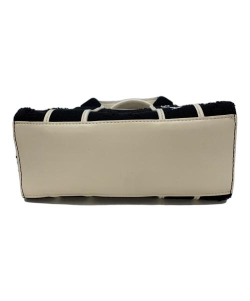 Samantha Vega（サマンサベガ）Samantha Vega (サマンサベガ) ロゴテープデニムトート(ミニ) ブラック 未使用品の古着・服飾アイテム