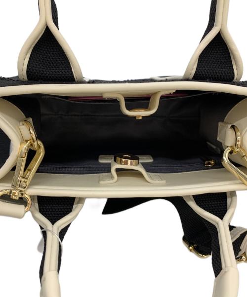 Samantha Vega（サマンサベガ）Samantha Vega (サマンサベガ) ロゴテープデニムトート(ミニ) ブラック 未使用品の古着・服飾アイテム