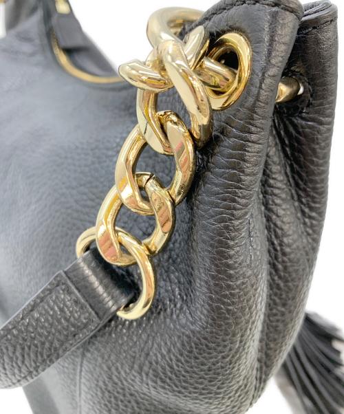 MICHAEL KORS（マイケル・コース）MICHAEL KORS (マイケル・コース) ワンショルダーバッグ ブラックの古着・服飾アイテム