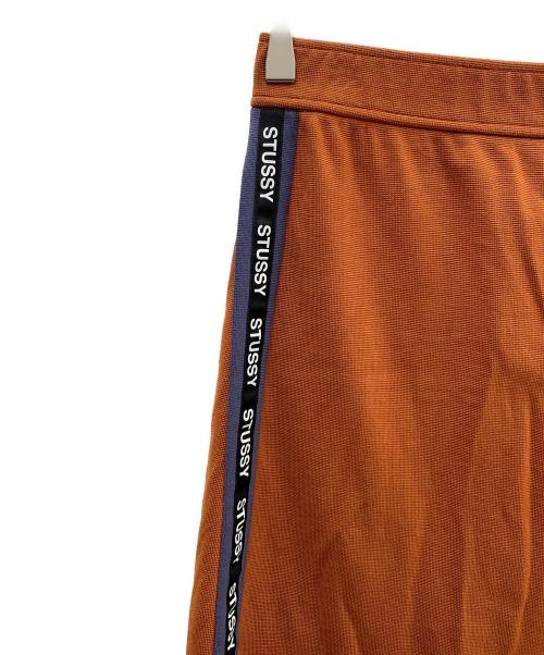 stussy（ステューシー）stussy (ステューシー) スウェットスカート ブラウン サイズ:FREEの古着・服飾アイテム